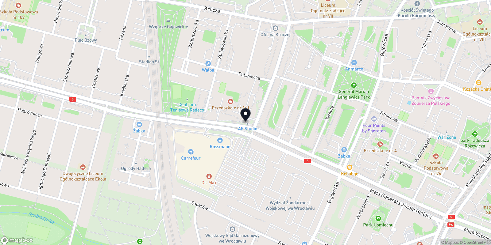 Mapa NESHAMA BARBERSHOP