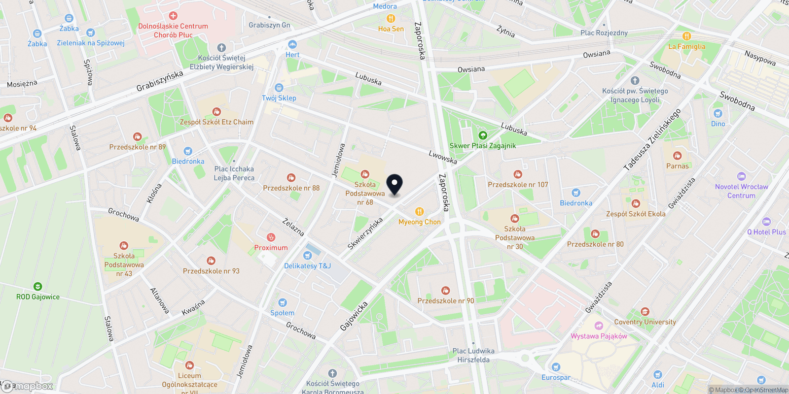 Mapa Ellases clinic Wroclaw by Dr. Mariia Lytvyn
