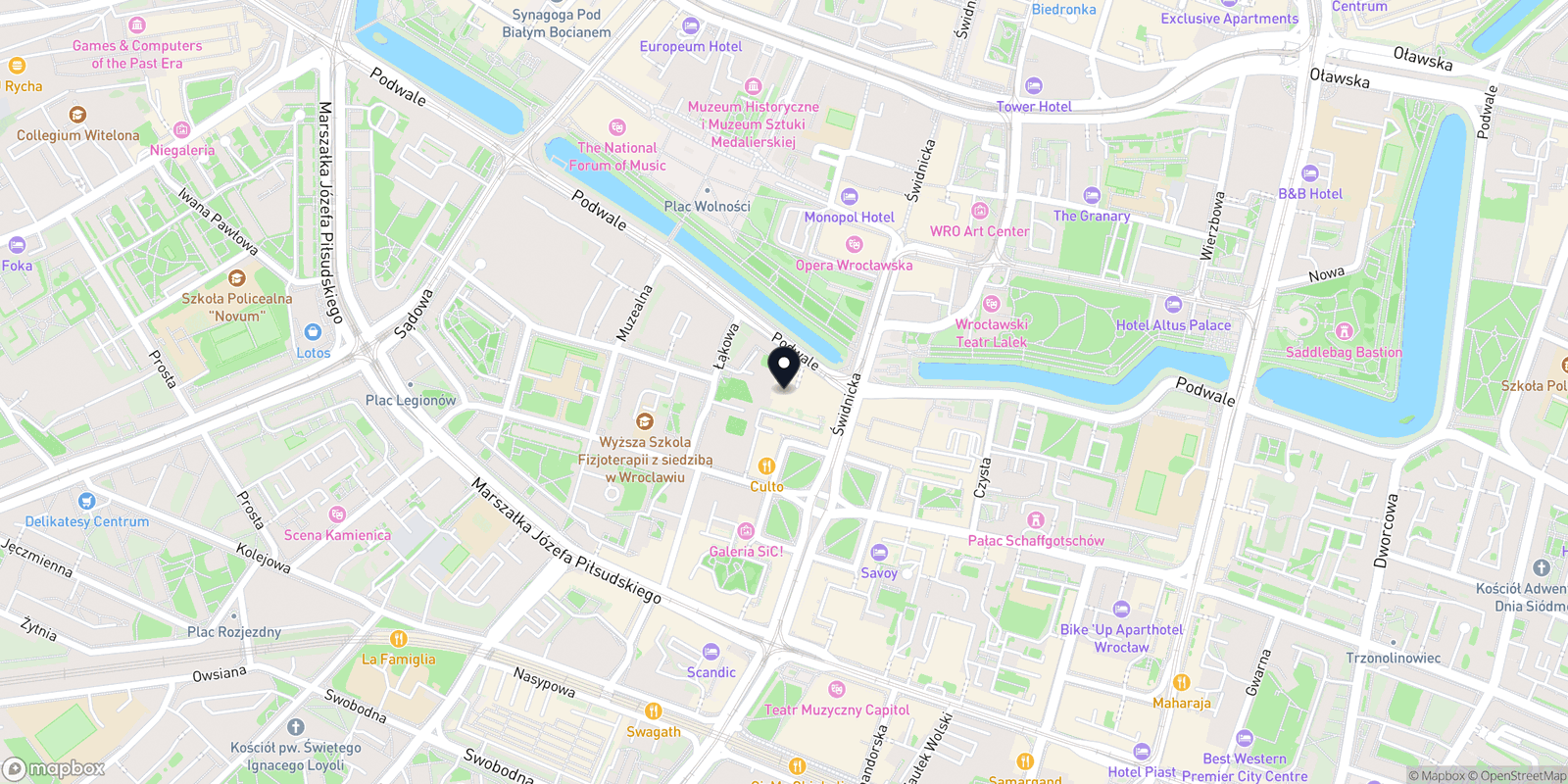 Mapa Gabinet Kosmetologii Olena Karelina