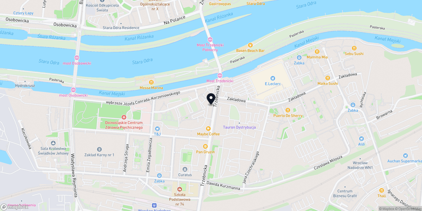 Mapa NATIGO BEAUTY KOSMETOLOGIA