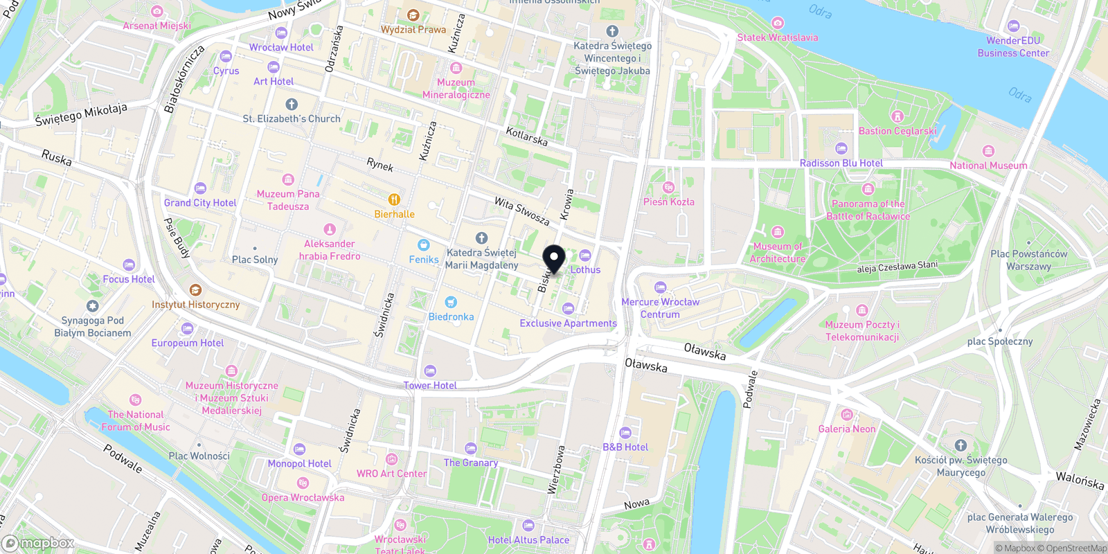 Mapa Professional Masaż Andrei