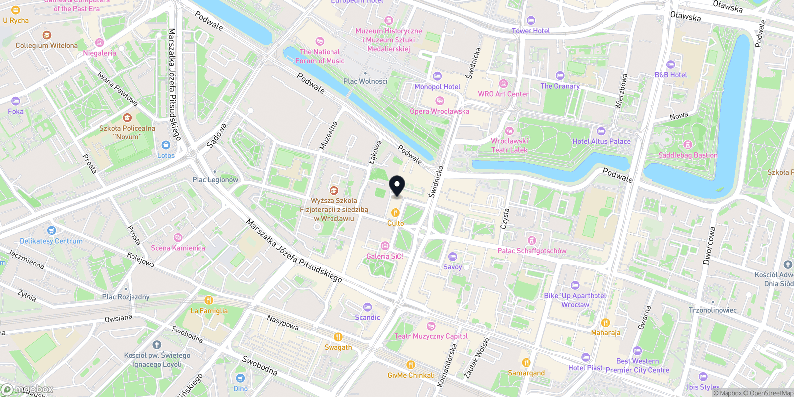 Mapa Kosmetologia Estetyczna Monika Gawryś