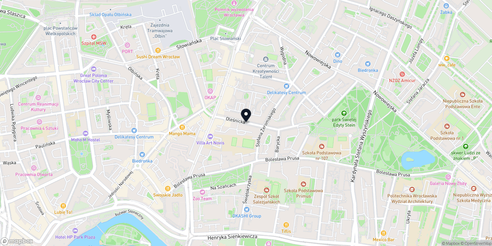 Mapa LA ROSE SPA