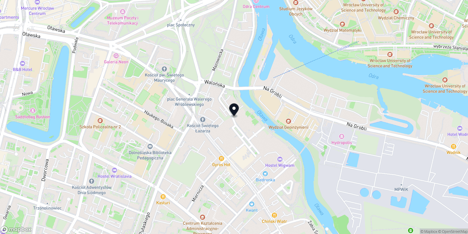 Mapa SOBKOWICZ BARBERSHOP