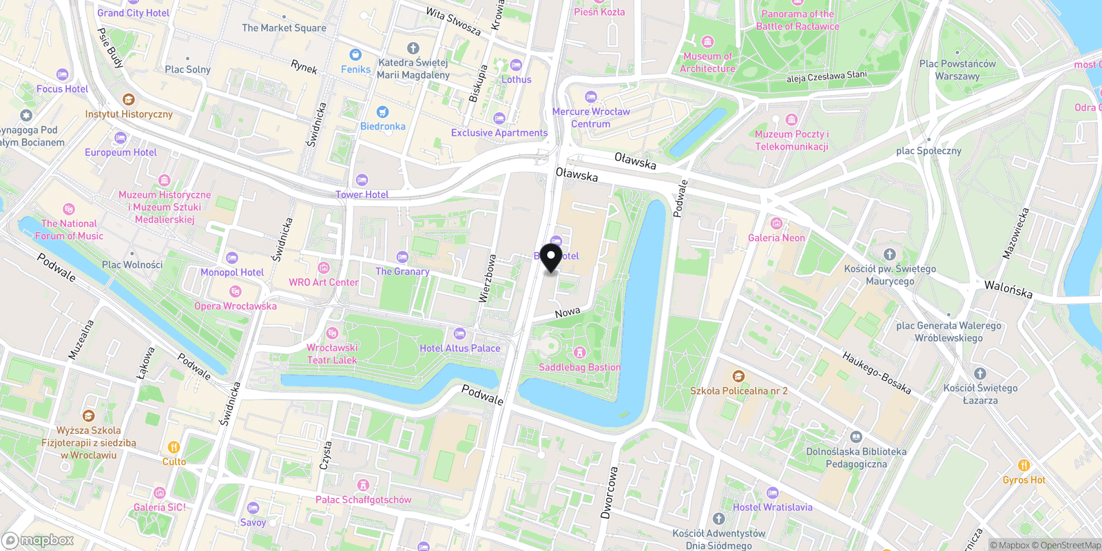 Mapa Centrum Depilacja.pl