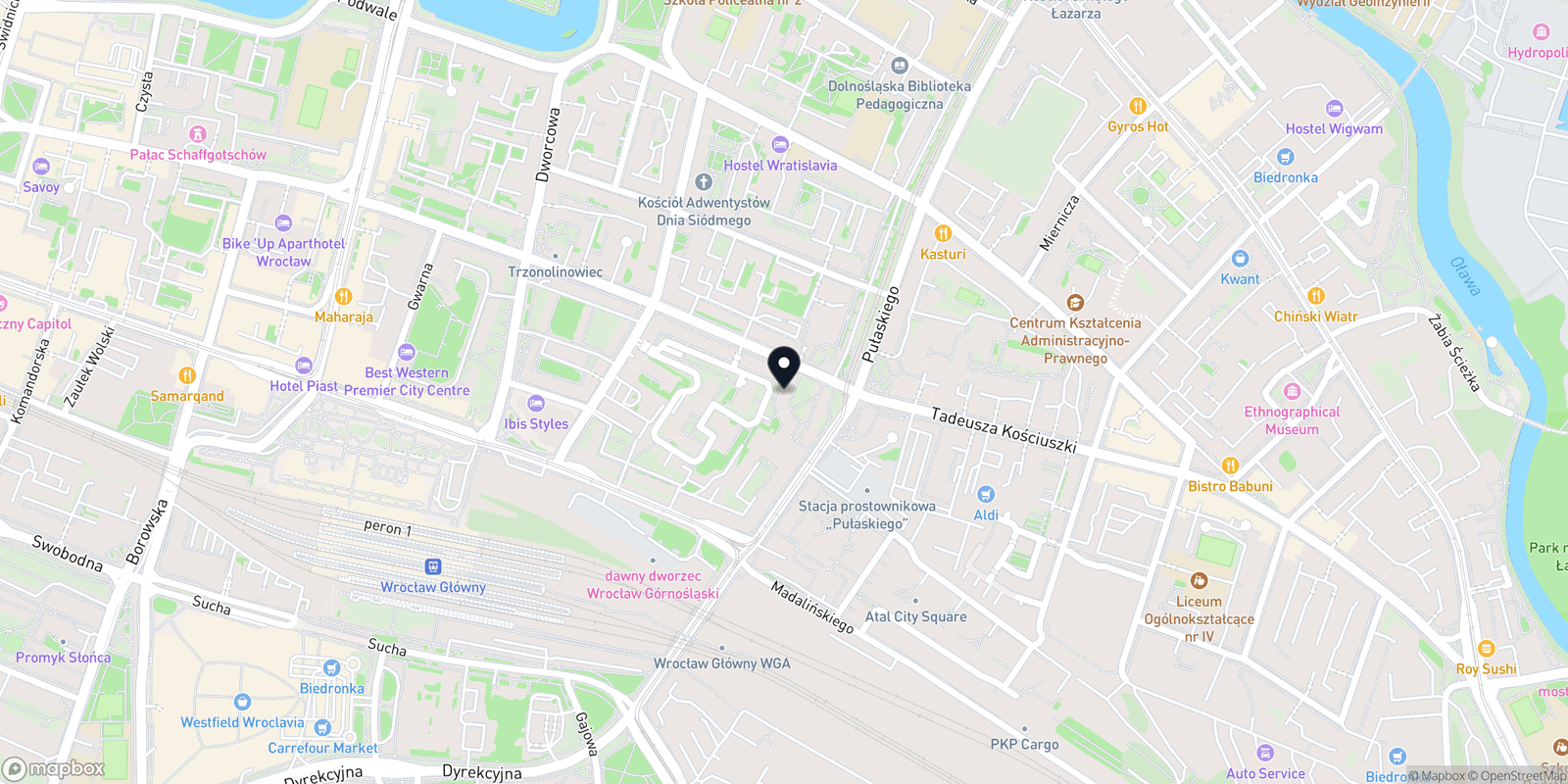 Mapa Original ART Fryzjer damsko-męski & BARBER
