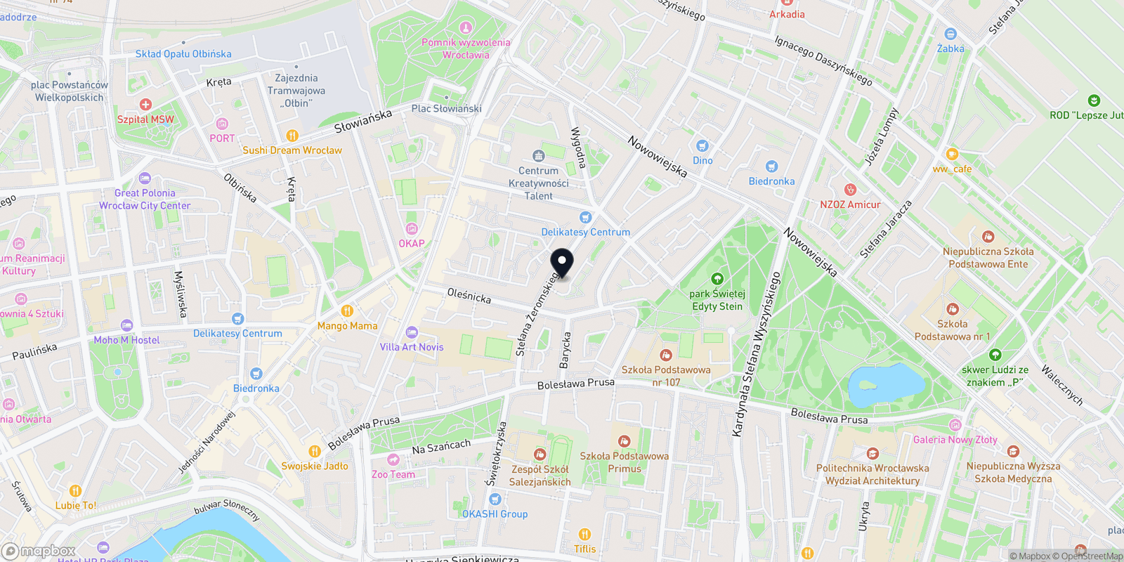 Mapa Sunlaser Studio
