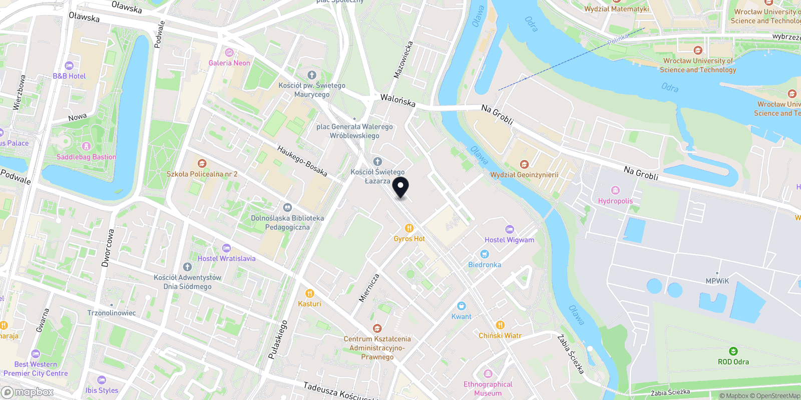 Mapa BORMAN BARBER SHOP