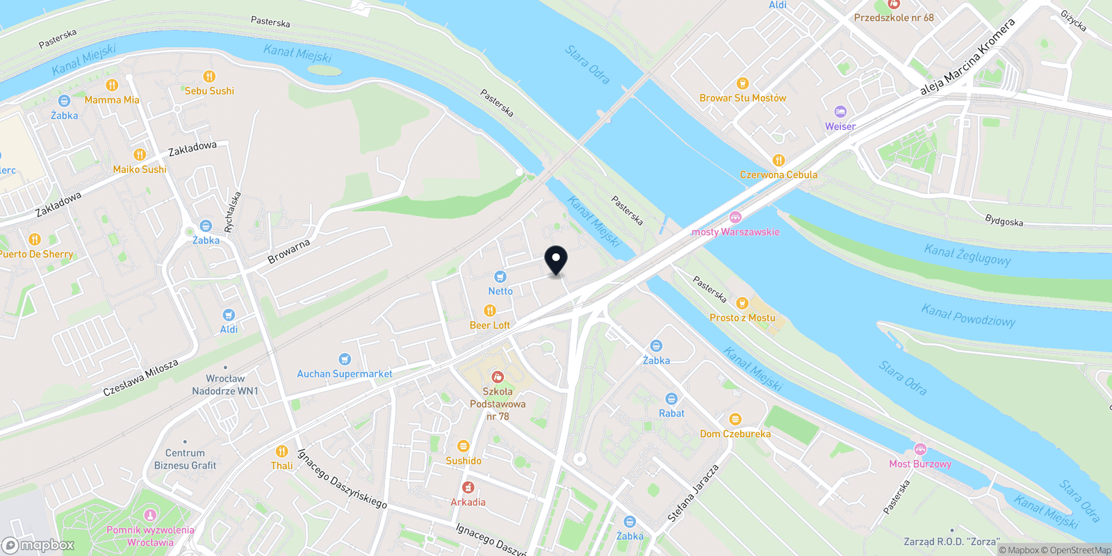 Mapa CAMAO Pracownia Urody