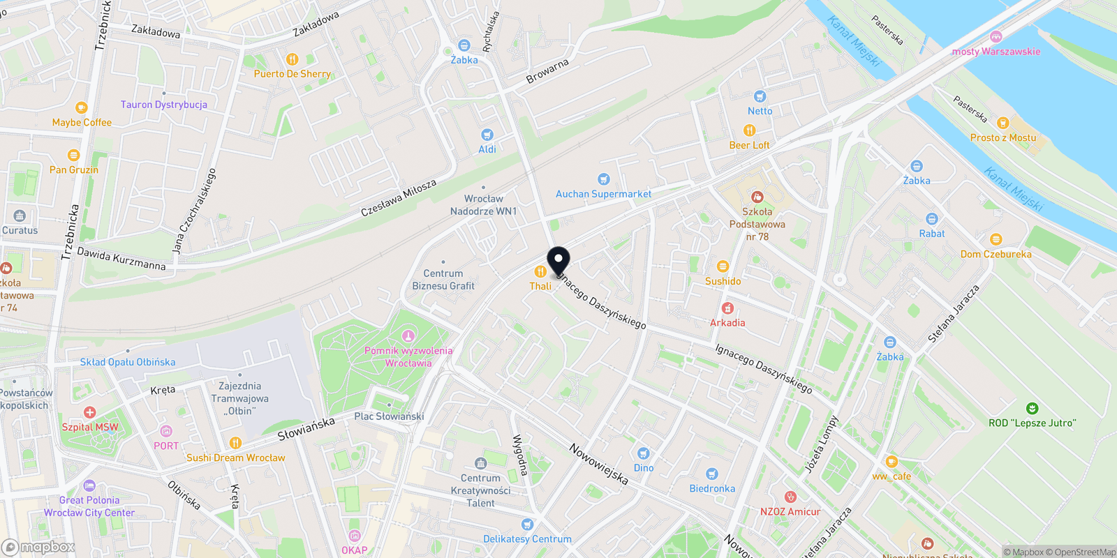Mapa Salon 9 3/4