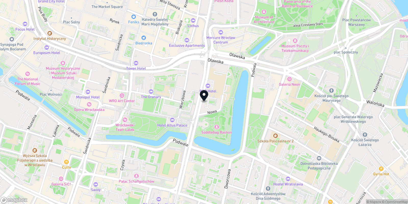 Mapa Kosmetologia Holistyczna LM / gabinet kosmetyczny w klinice TK Cosmetology