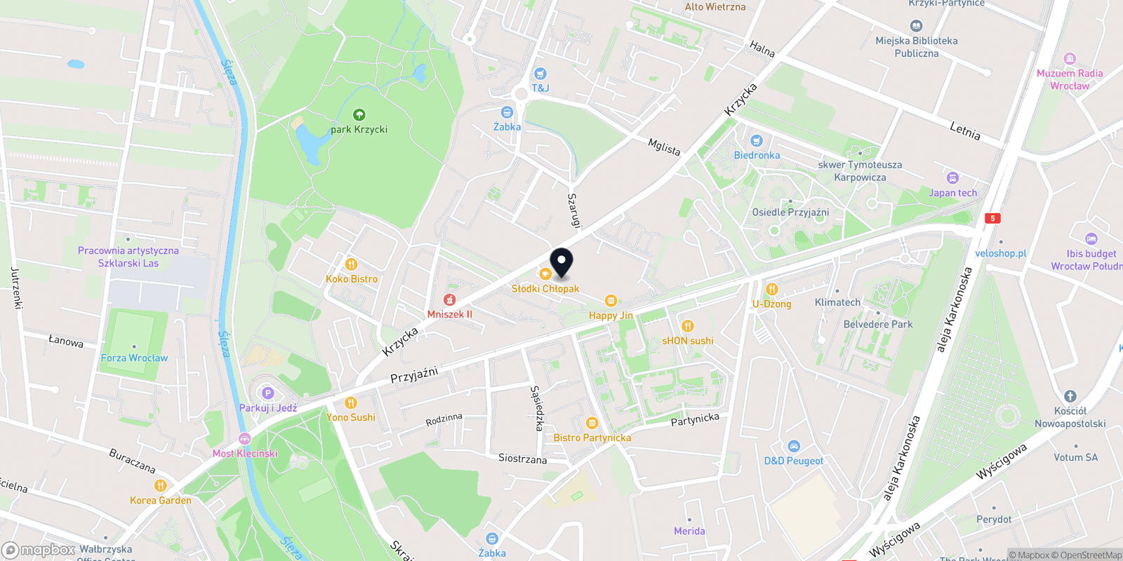 Mapa Ortego Barbershop