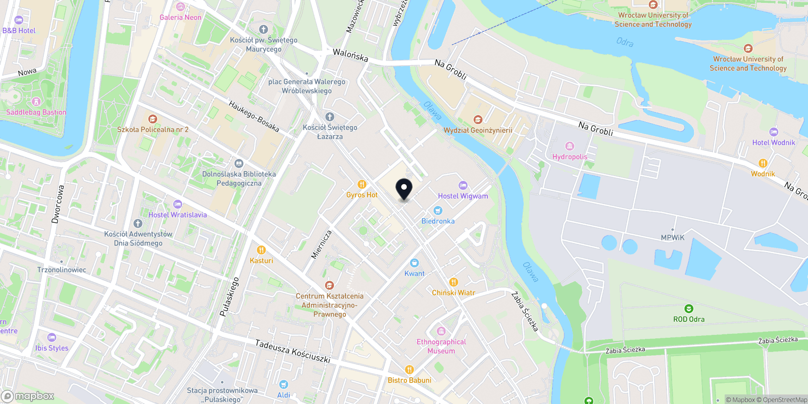 Mapa Barber Shop Brooklyn
