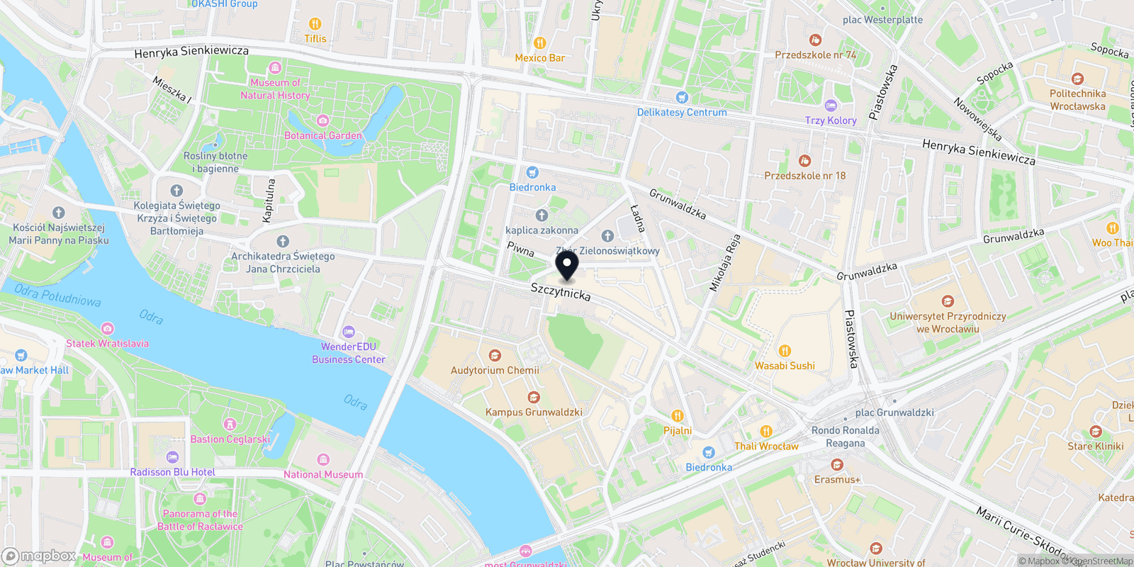 Mapa Barber Irmina/fryzjer