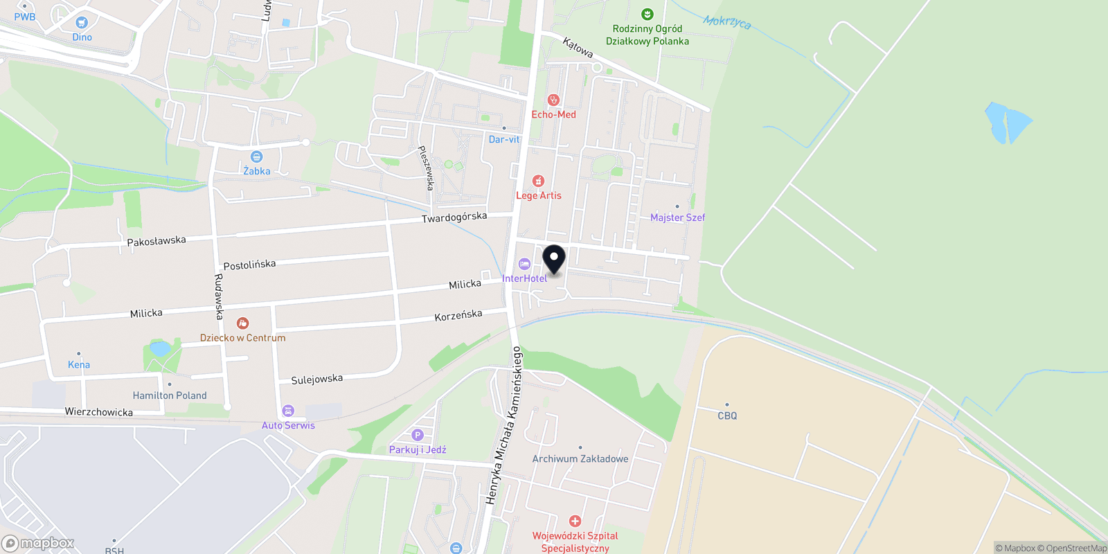Mapa Pasja Studio Estetyki Ciała Strefa Kobiecych Masaży...