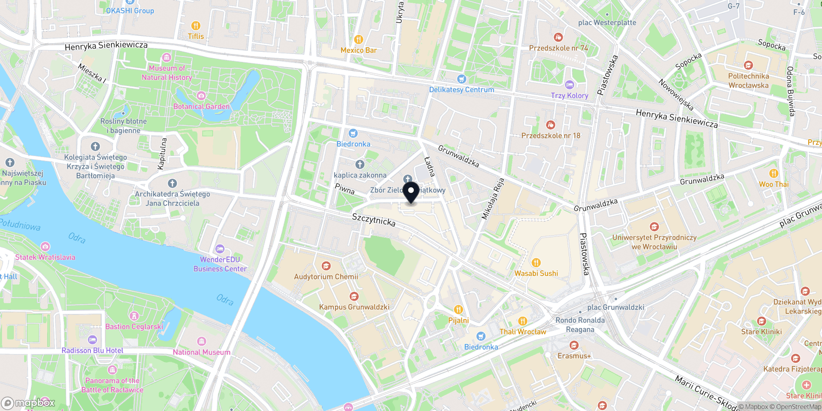 Mapa Melani Studio Urody