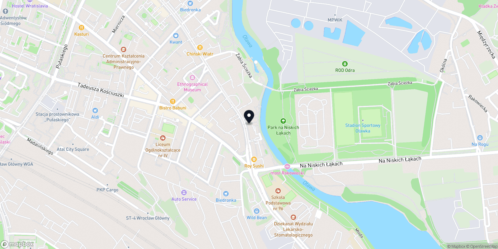 Mapa Fryzjer