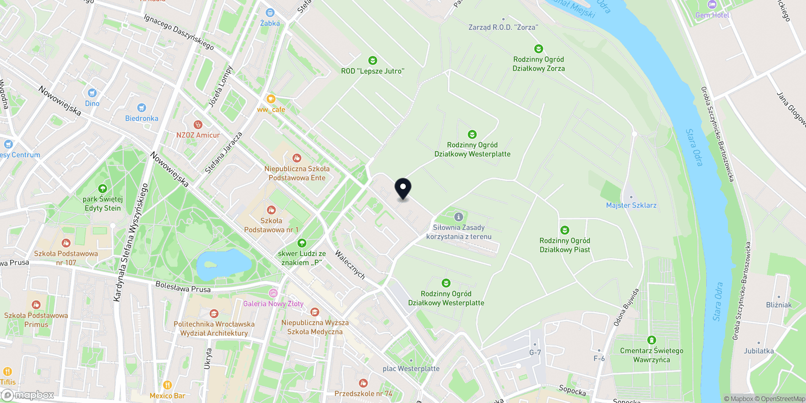 Mapa Studio Masażu Krzysztof Kalinowski