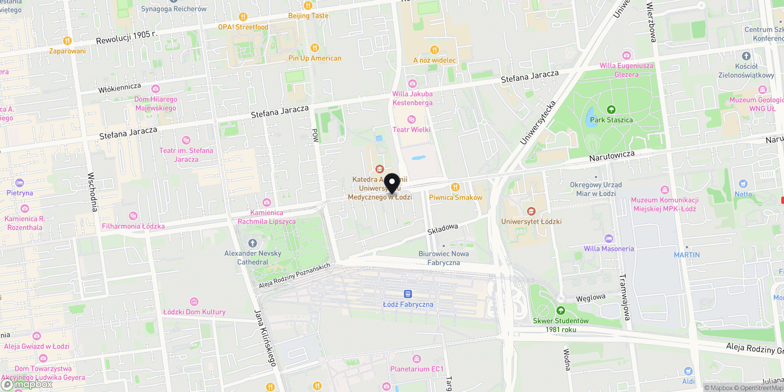 Mapa Do lampki