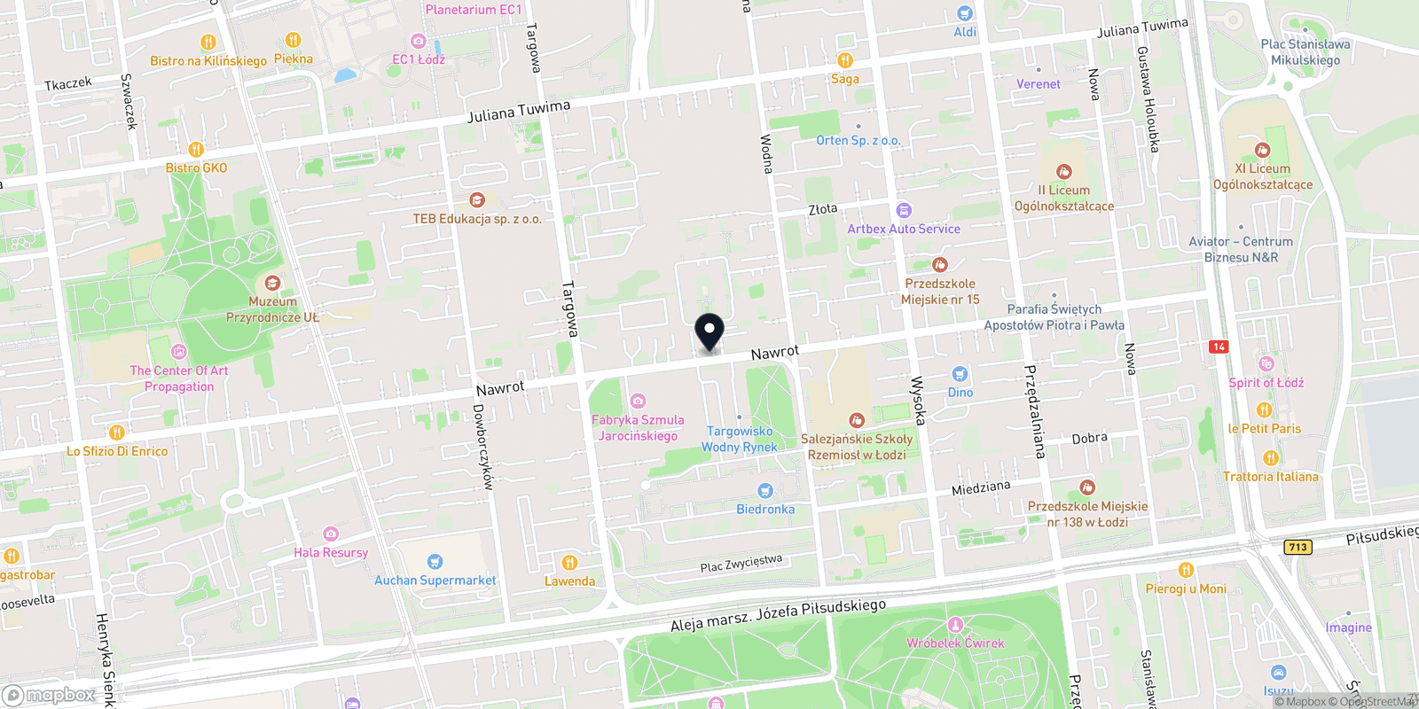 Mapa Be.YOU Studio – Salon Urody