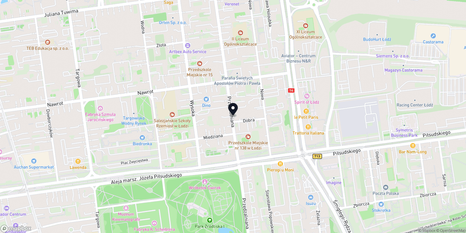 Mapa MIROWSKI BarberShop