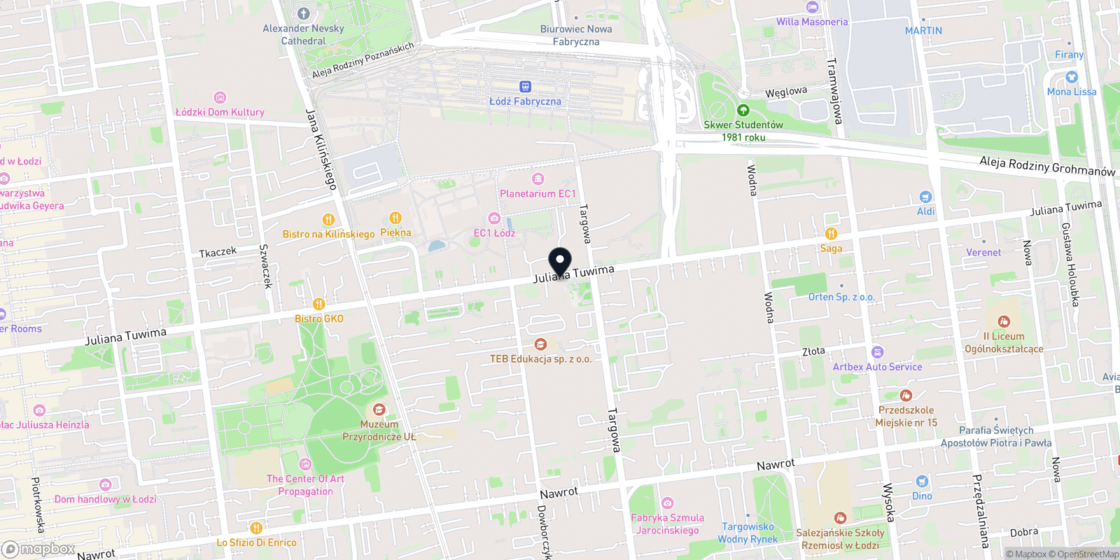 Mapa AURA HAIR STUDIO