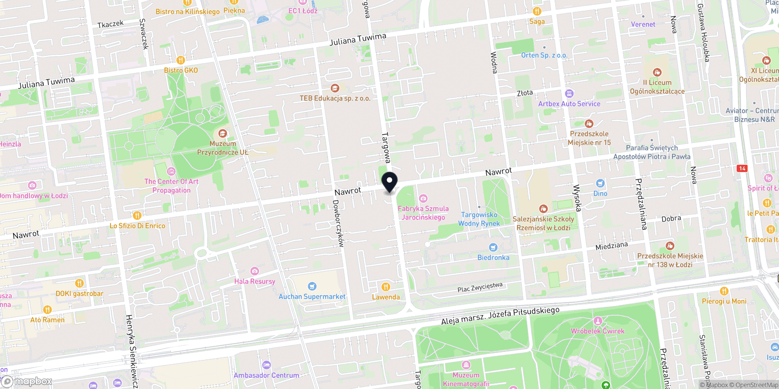 Mapa Sculptura Health Studio