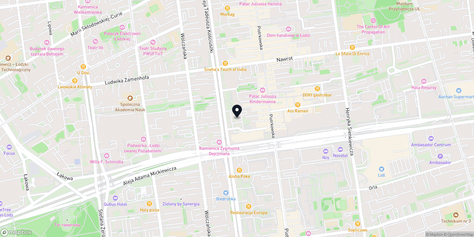 Mapa CHÉRE