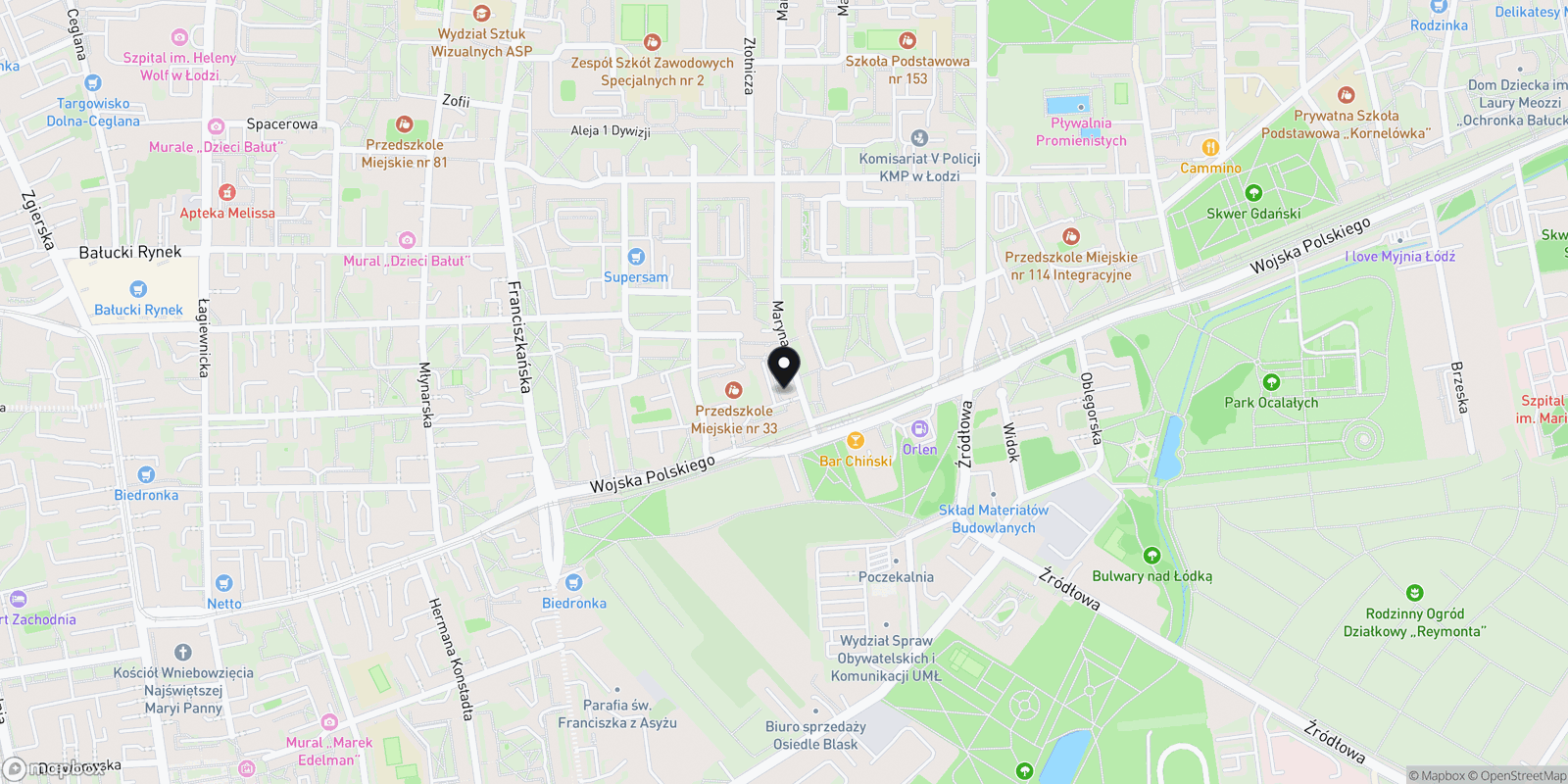 Mapa Salon Urody Beata Wiśniewska