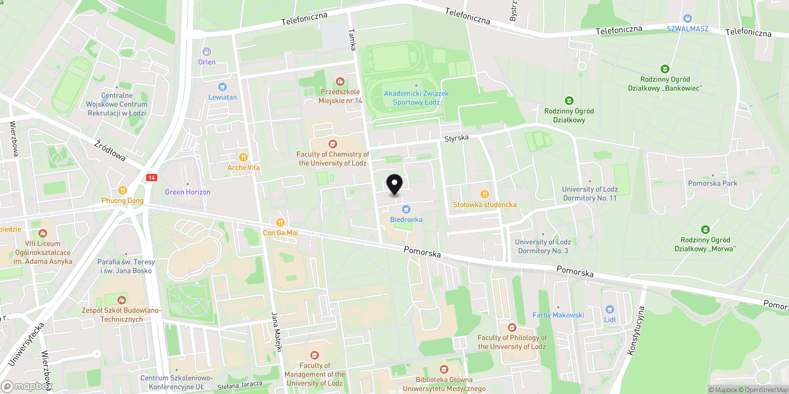 Mapa Studio Miara Stylu