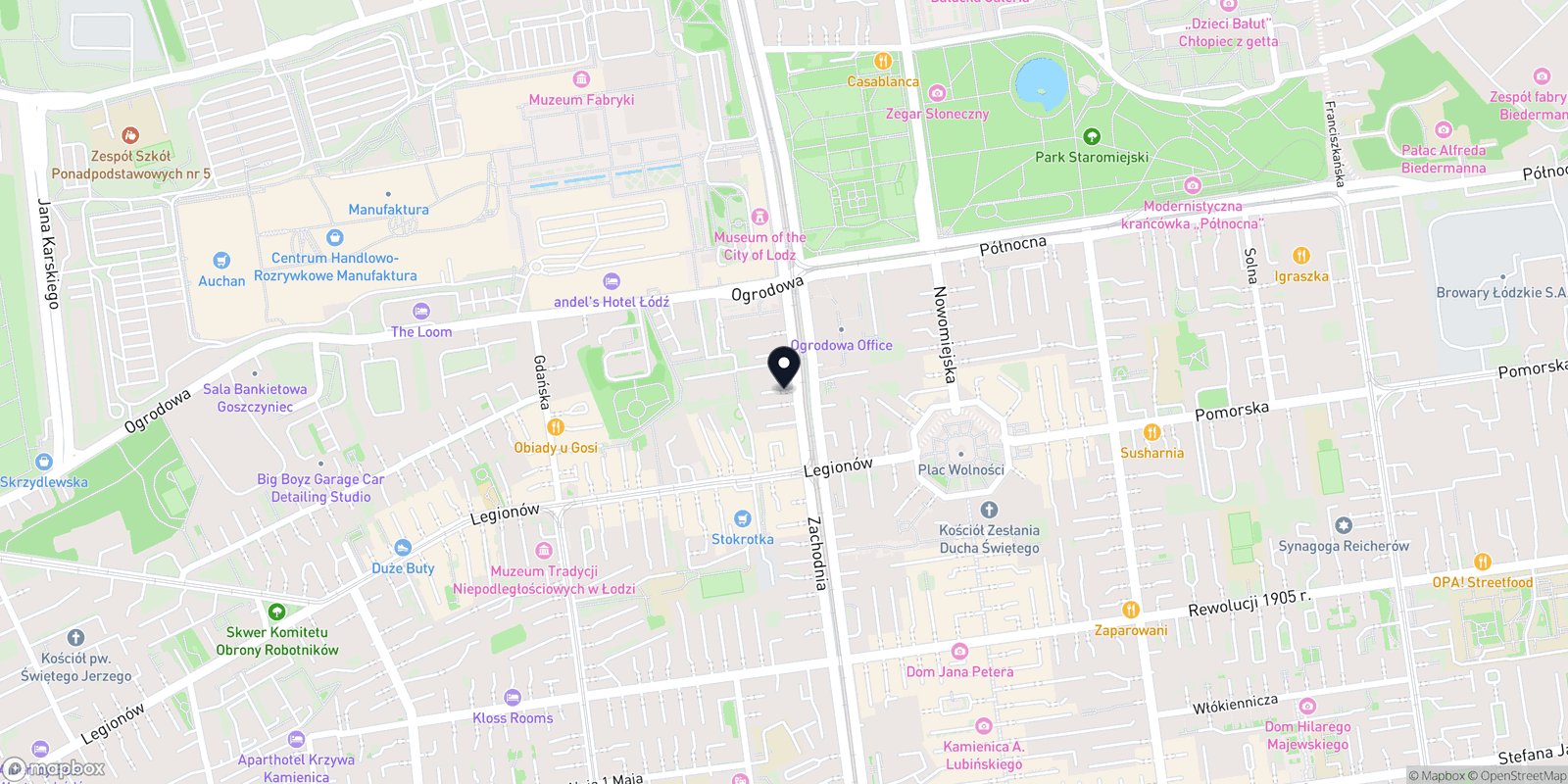 Mapa Marlena Kunce Studio