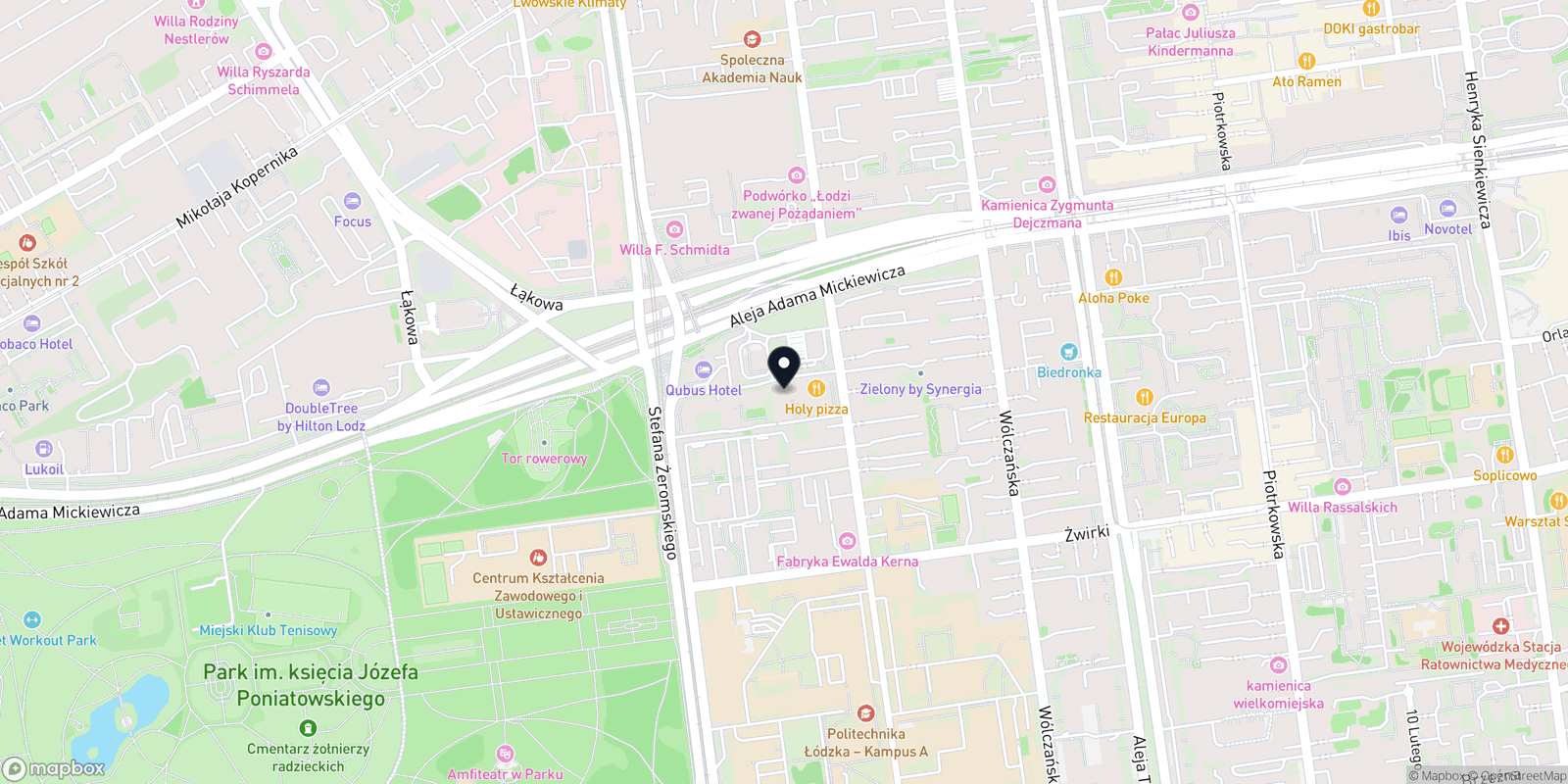 Mapa EnJu Studio Gdańska 141A