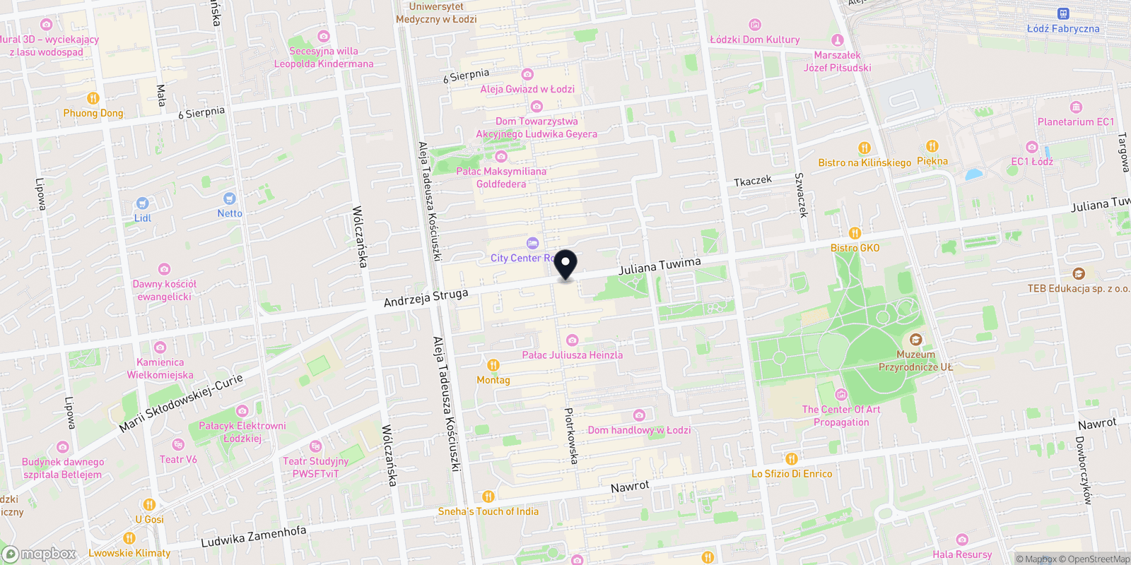 Mapa Teresa Nowicka Usługi Fryzjerskie