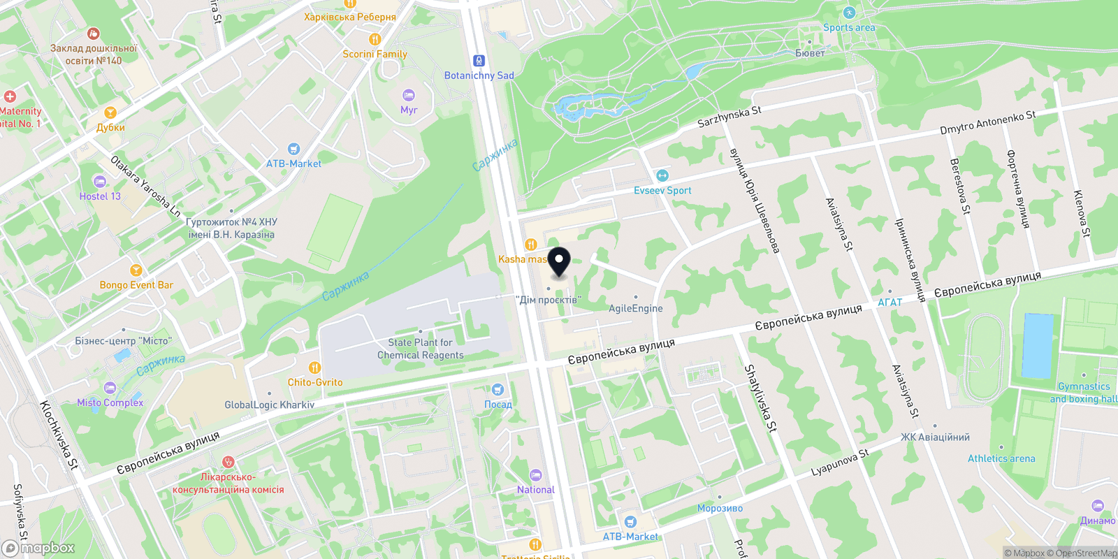 Карта закладу Beauty Space
