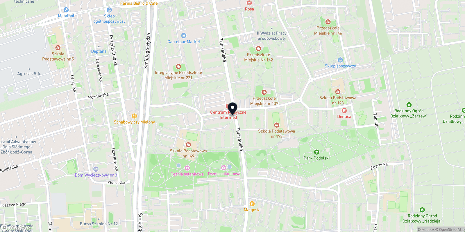 Mapa Salon Urody Marcela