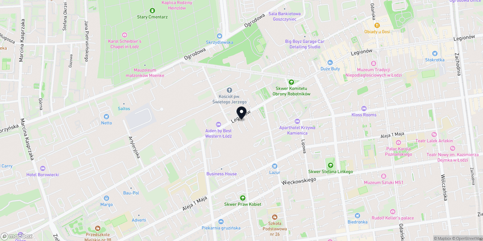 Mapa LANADA Beauty Clinic