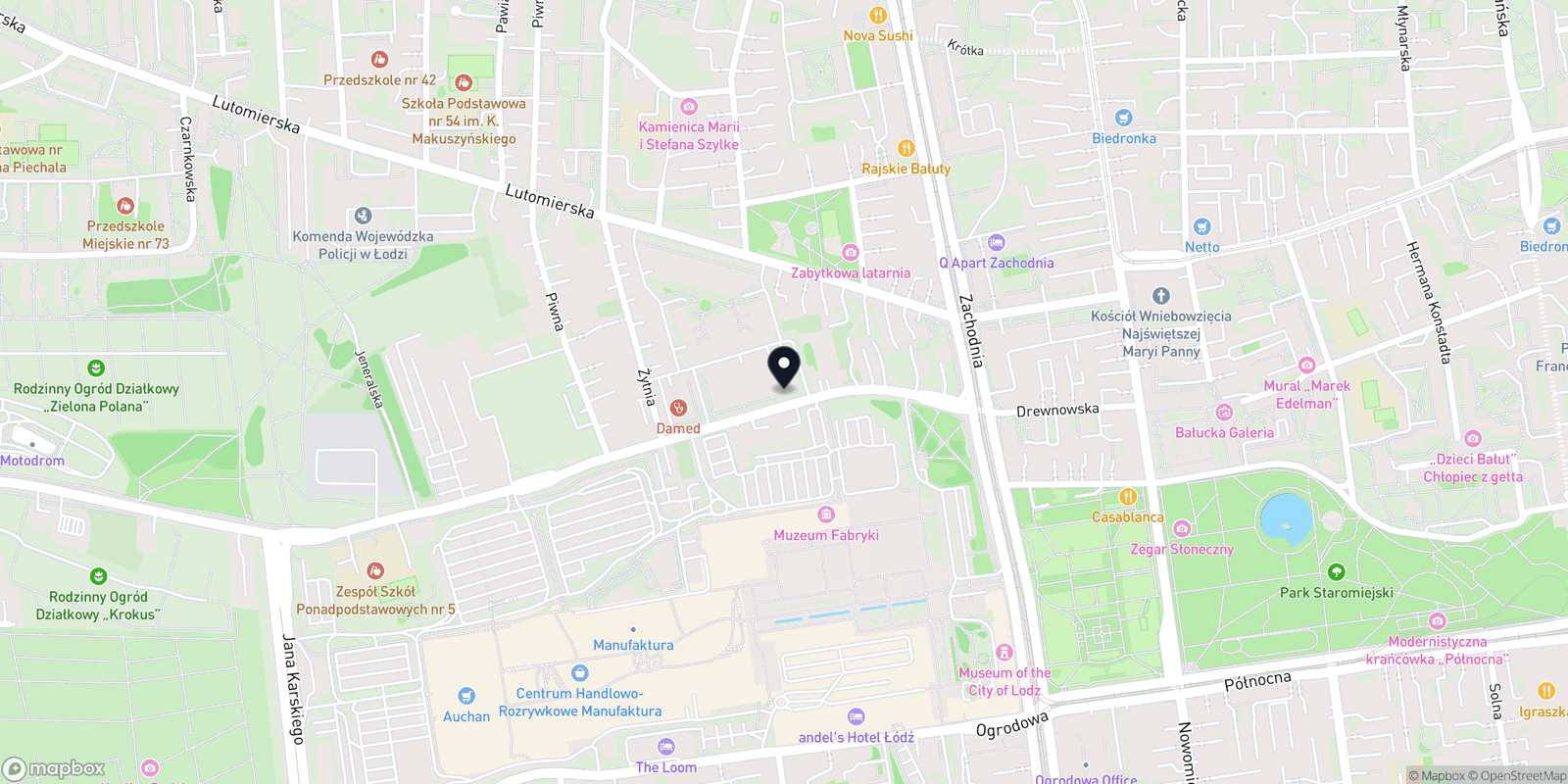 Mapa Centrum Medycyny Estetycznej i Laseroterapii REVITAL