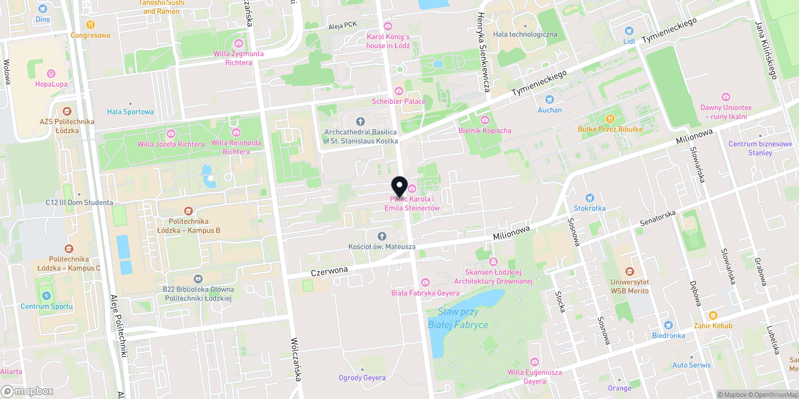 Mapa PAWEŁEK_AESTHETIC BEAUTY STUDIO