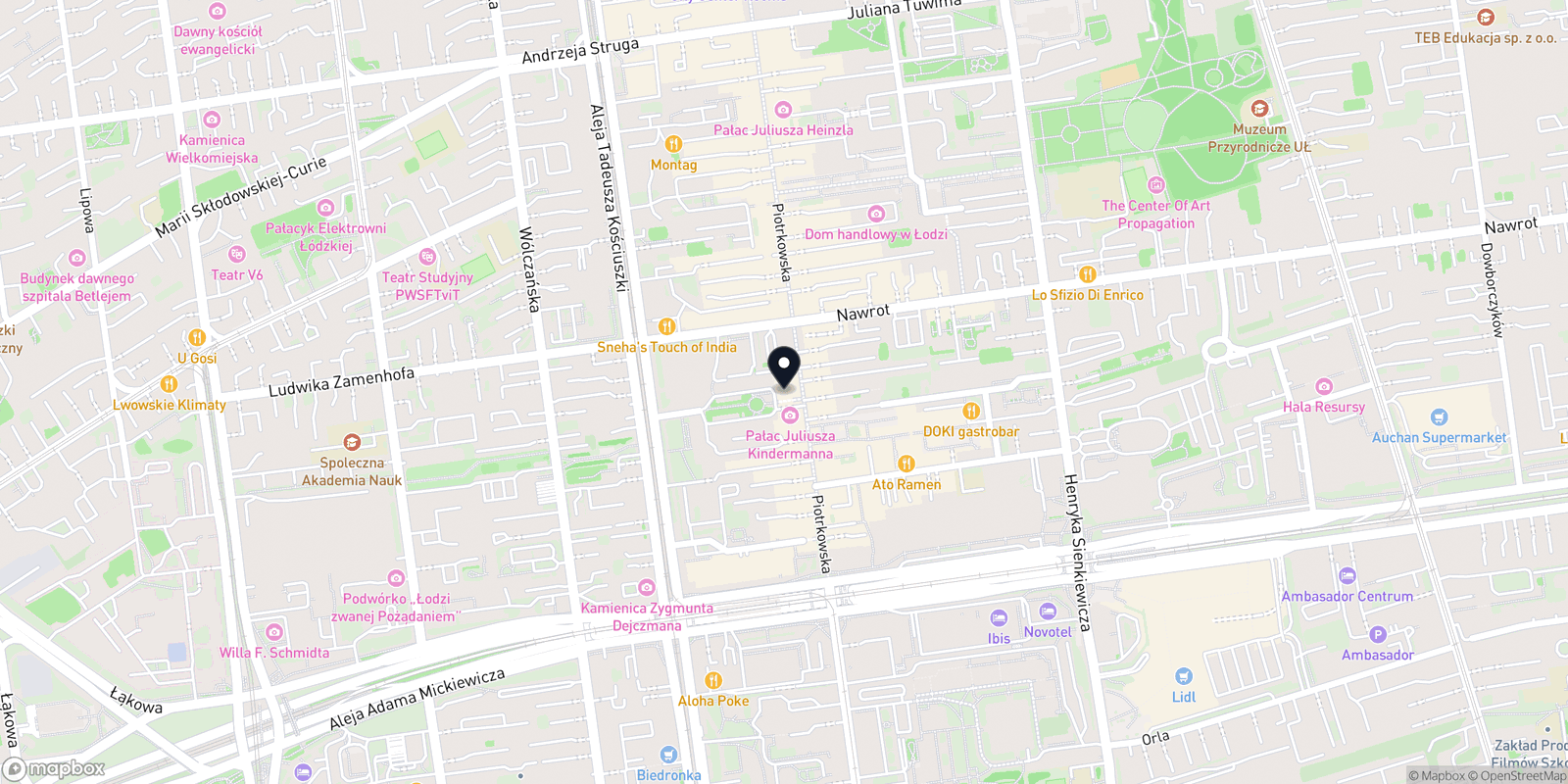 Mapa Dom Sztuka Kobido