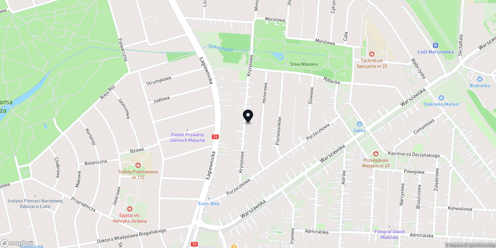 Mapa SALON BAŁUTY