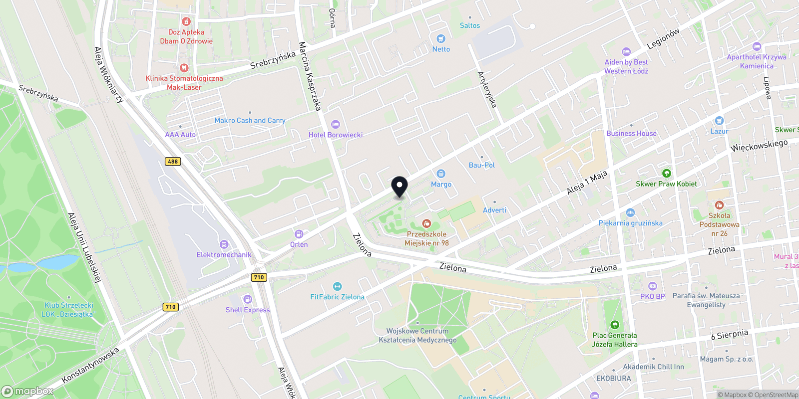 Mapa Szarwas Med Gym Clinic