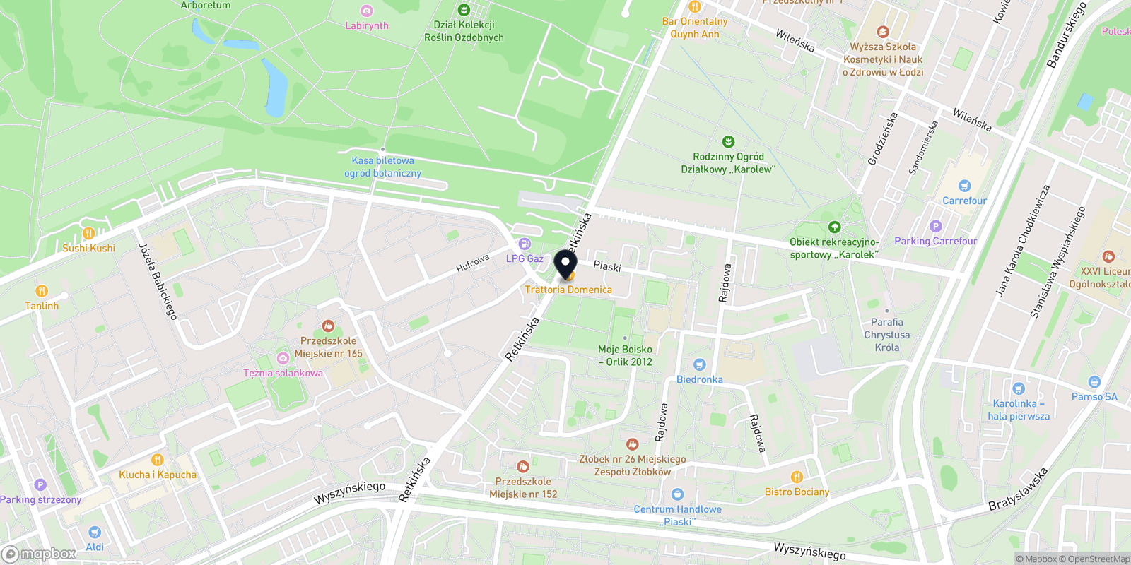 Mapa Boskie poprawki