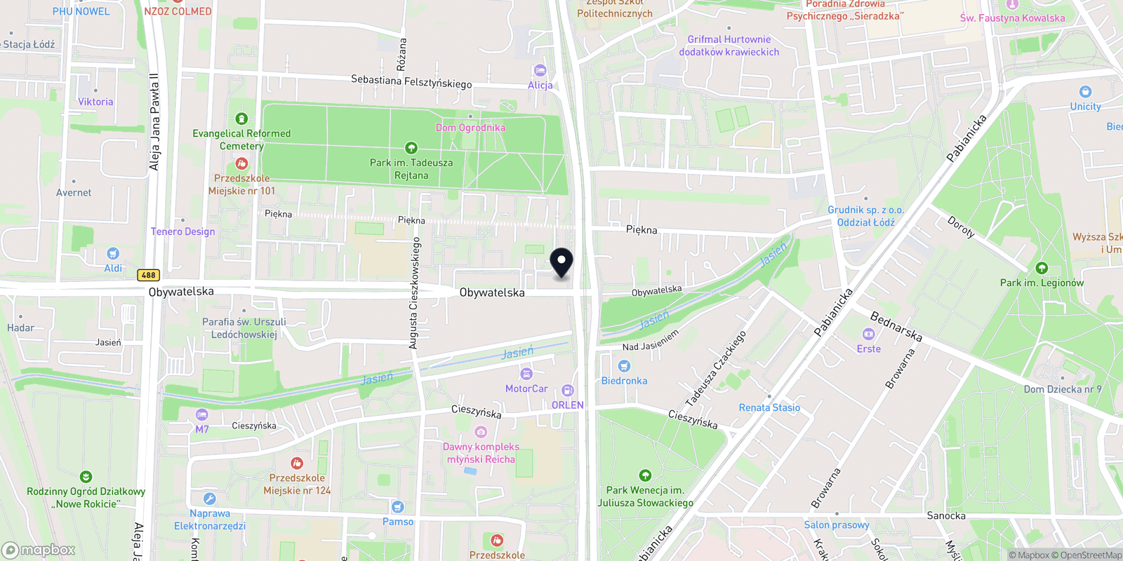 Mapa Merise Studio Urody