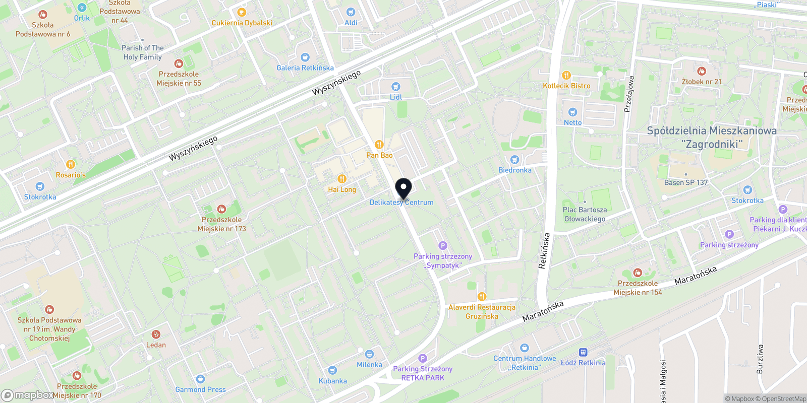 Mapa Gabrielle Salon beauty