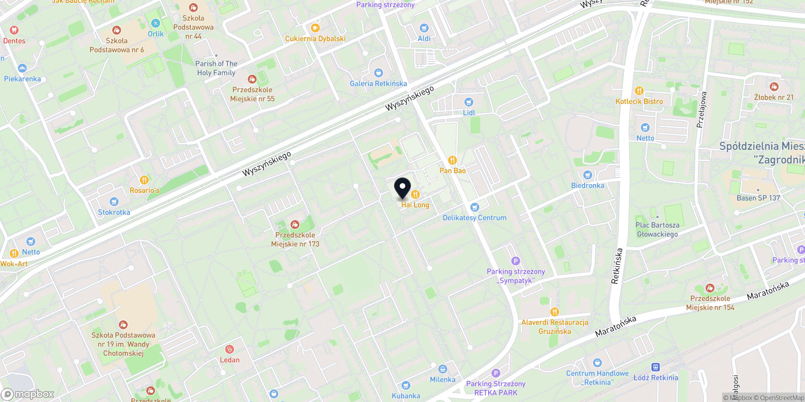 Mapa La Femme Akademia Piękna