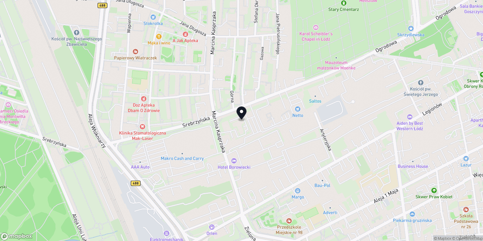 Mapa Ambasada Piękna