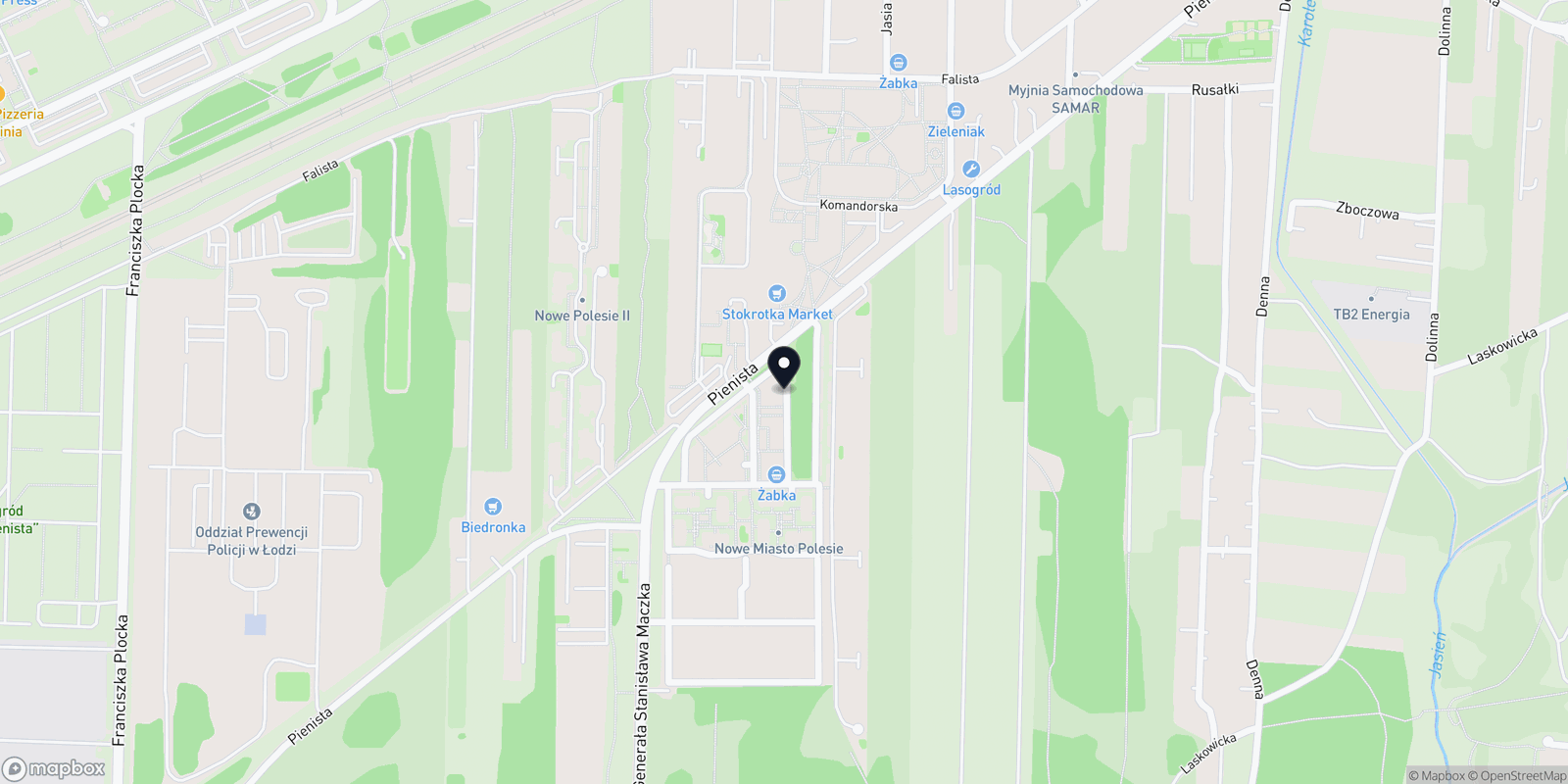 Mapa Studio Urody jestem piękna
