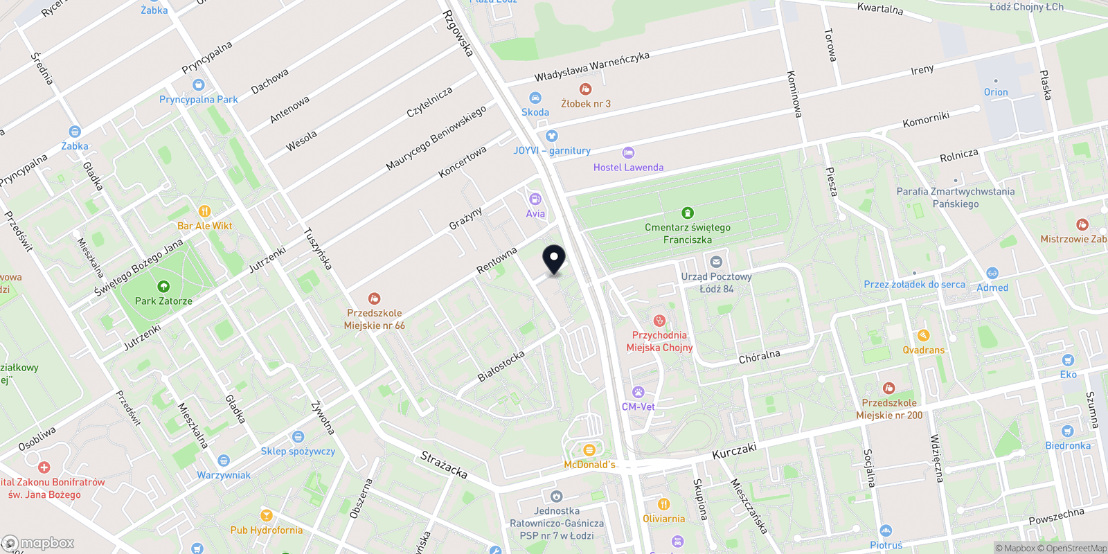 Mapa Milagro Salon Odnowy Biologicznej