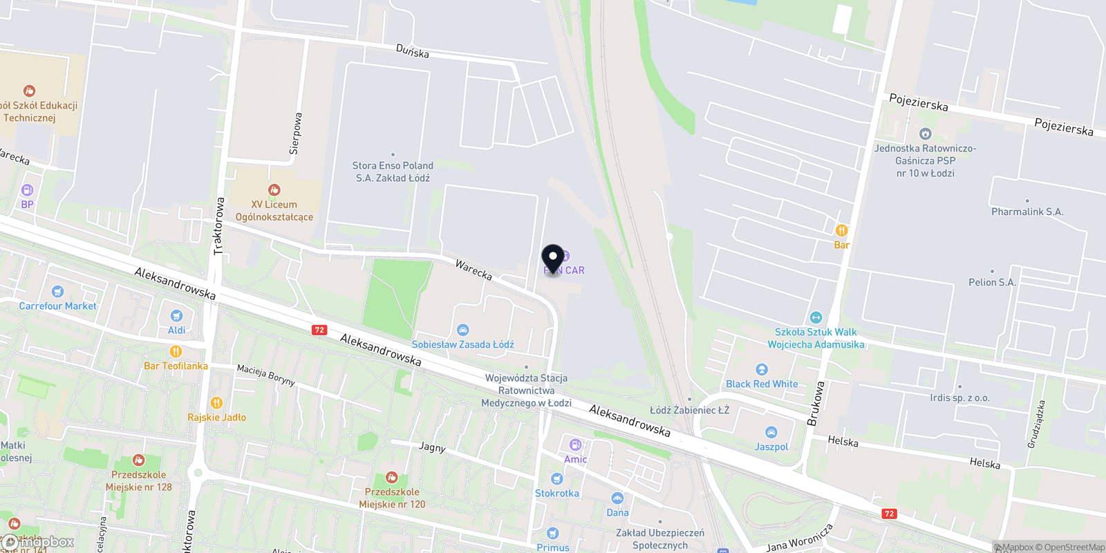 Mapa ESTETIQ SC Stylizacja rzęs i brwii