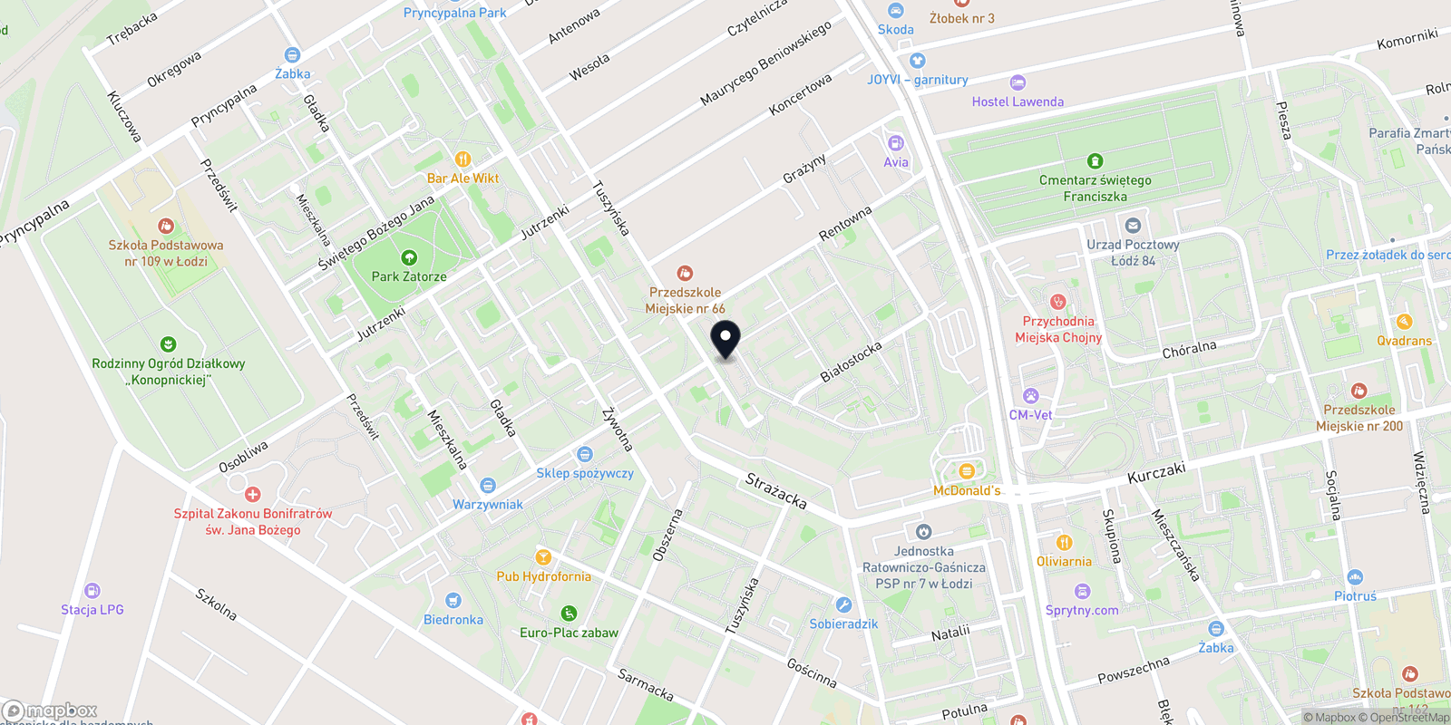 Mapa Klinika Urody Galankiewicz